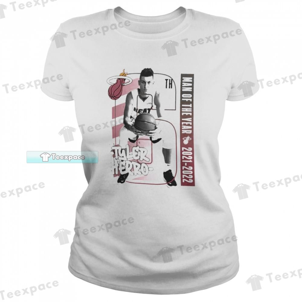 Miami Heat Tyler Herro Man Of The Year T Shirt Womens