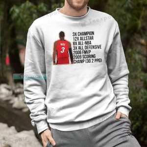 Miami Heat Wade Record Sweatshirt