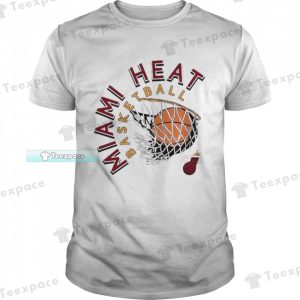 Miami Heat White Hot Slam Dunk Shirt