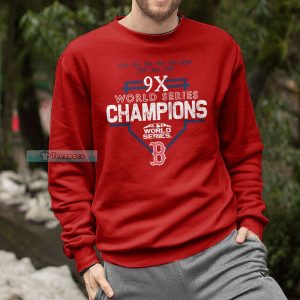 Nine Time World Series Champions Shirt Boston Red Sox