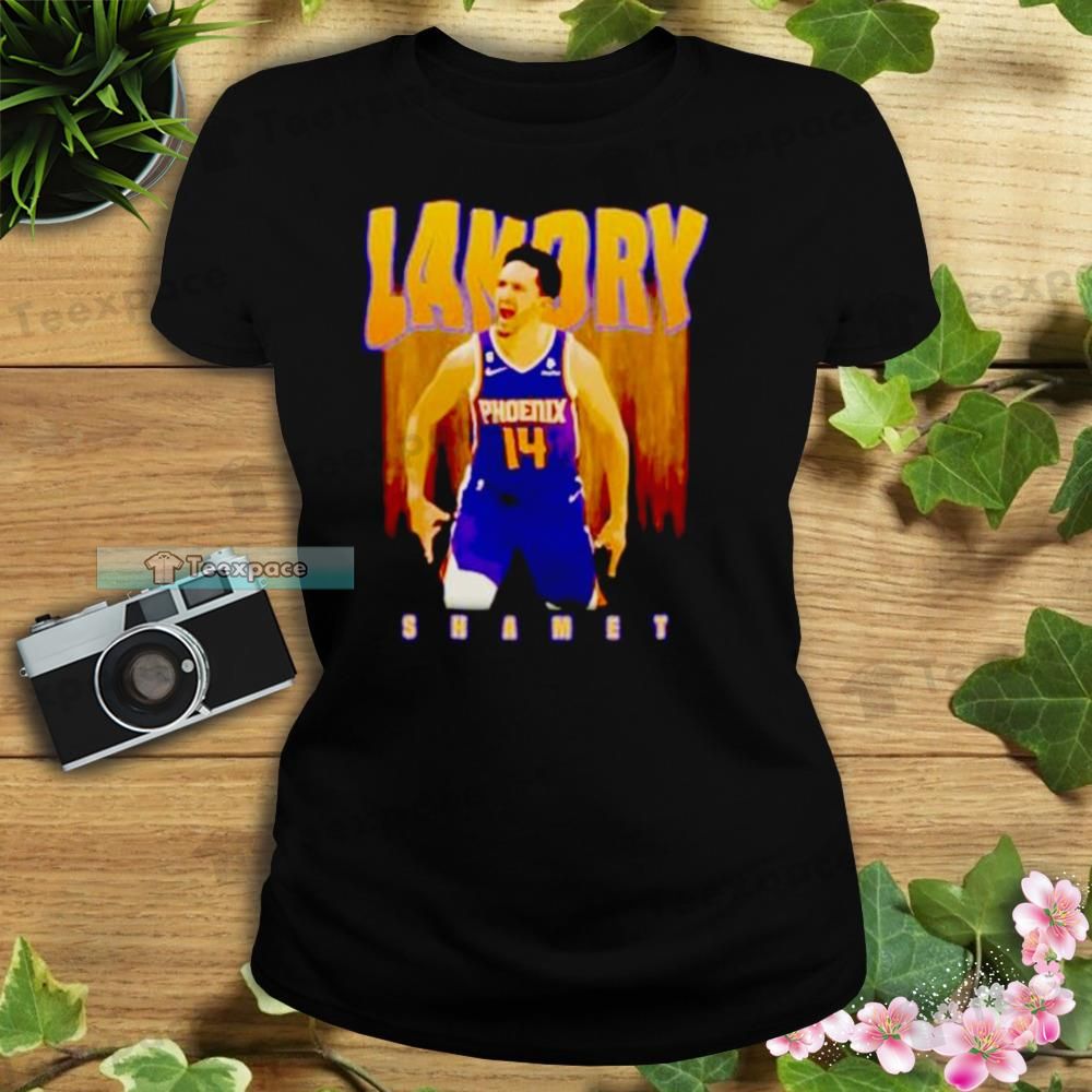 Phoenix Suns Basketball Landry Shamet Player T Shirt Womens