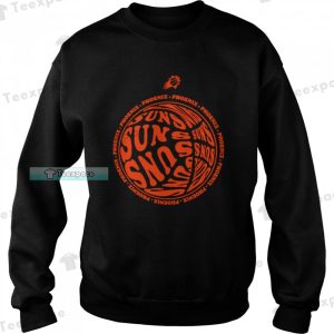 Phoenix Suns Basketball Logo Letter Suns Sweatshirt