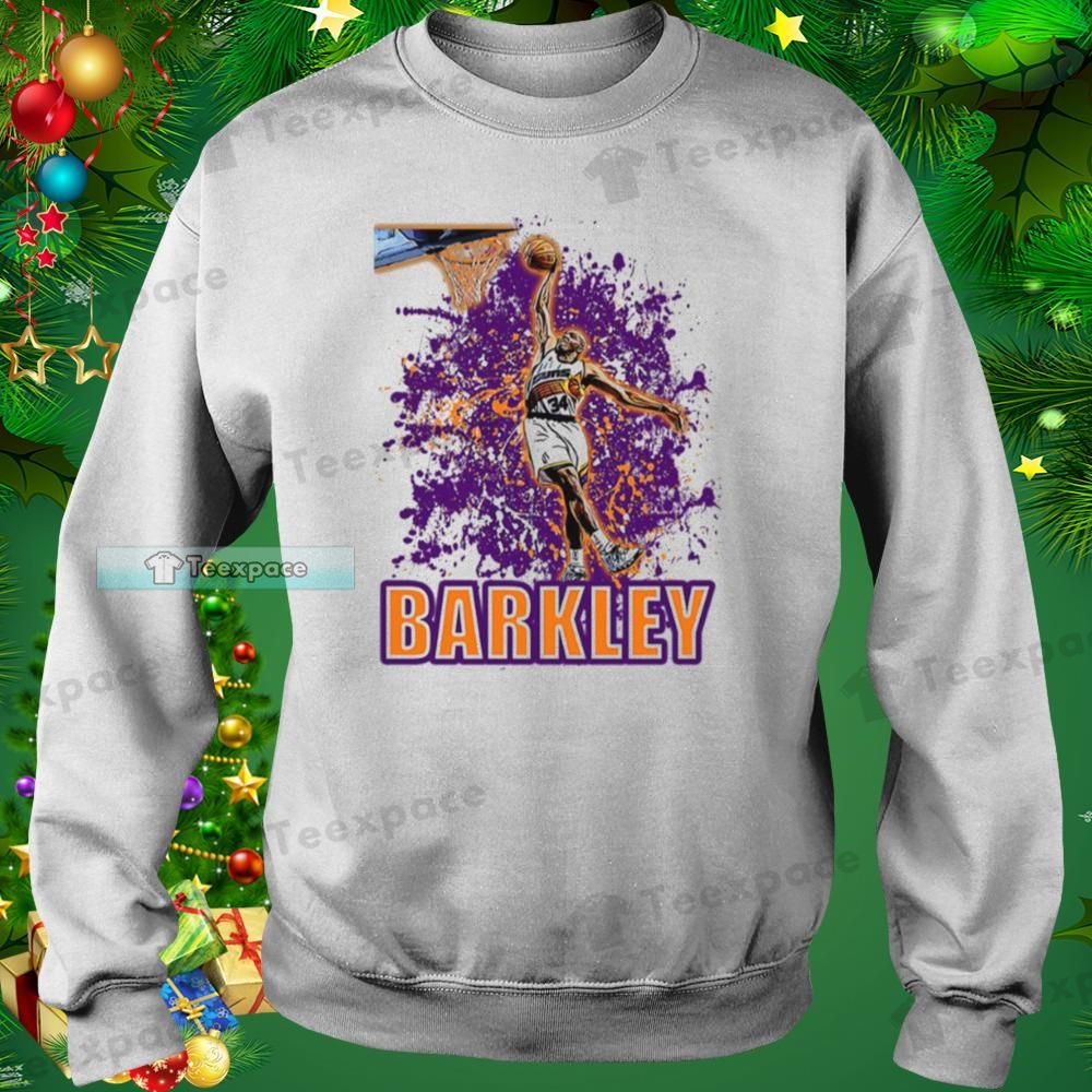 Phoenix Suns Charles Barkley Colorful Art Sweatshirt