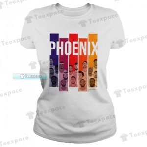 Phoenix Suns Craig A Hamil Art Player T Shirt Womens