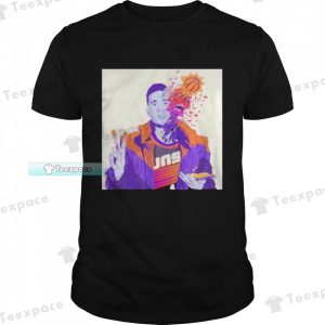 Phoenix Suns Dangerous Devin Booker Drawing Unisex T Shirt