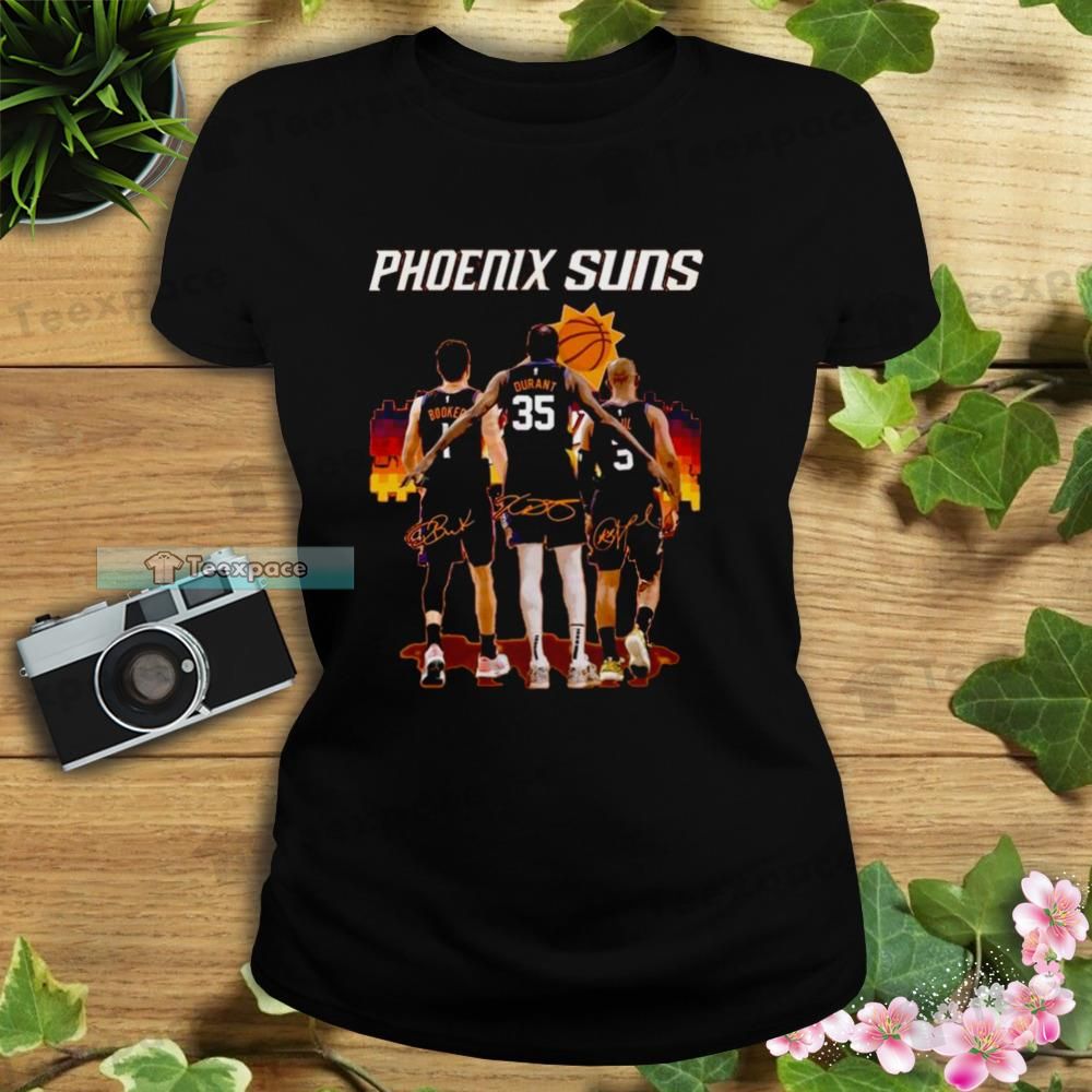 Phoenix Suns Devin Booker Kevin Durant Chris Paul T Shirt Womens