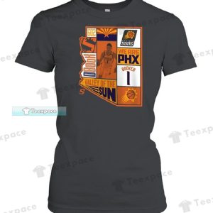 Phoenix Suns Devin Booker Player State T Shirt Womens