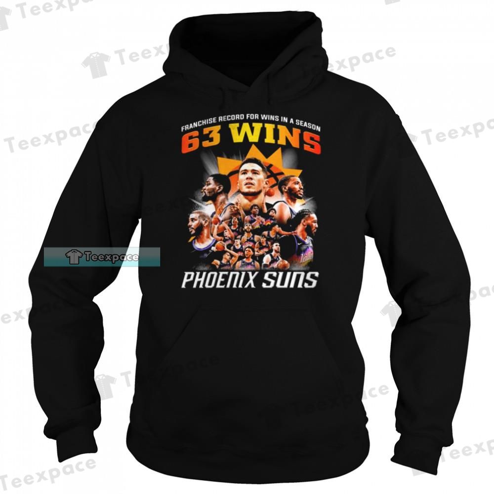 Phoenix Suns Franchise Record For Wins In A Season 63 Wins Hoodie