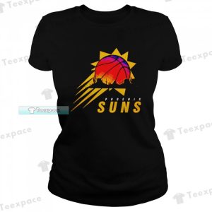 Phoenix Suns Logo Desert Suns T Shirt Womens