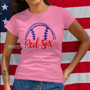 Pink Boston Red Sox Shirt
