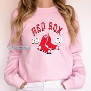 Pink Red Sox Sweatshirt