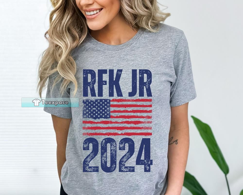RFK For President Shirt Grey