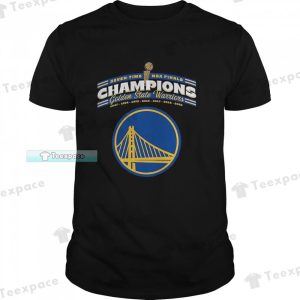 Seven-Time NBA Finals Champions Golden State Warriors Shirt