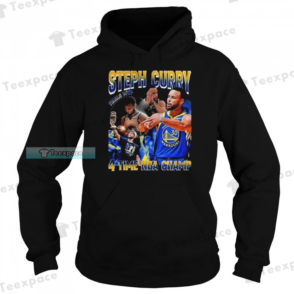 Steph Curry Mvp 4 Time Golden State Warriors Hoodie