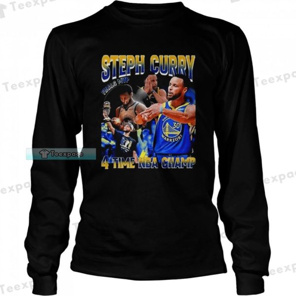 Steph Curry Mvp 4 Time Golden State Warriors Shirt