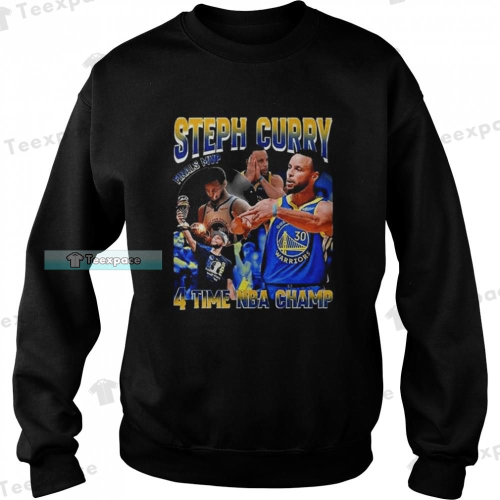 Steph Curry Mvp 4 Time Golden State Warriors Sweatshirt