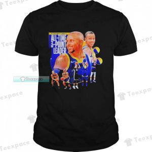 Stephen Curry All Time 3 Point Leader Golden State Warriors Unisex T Shirt