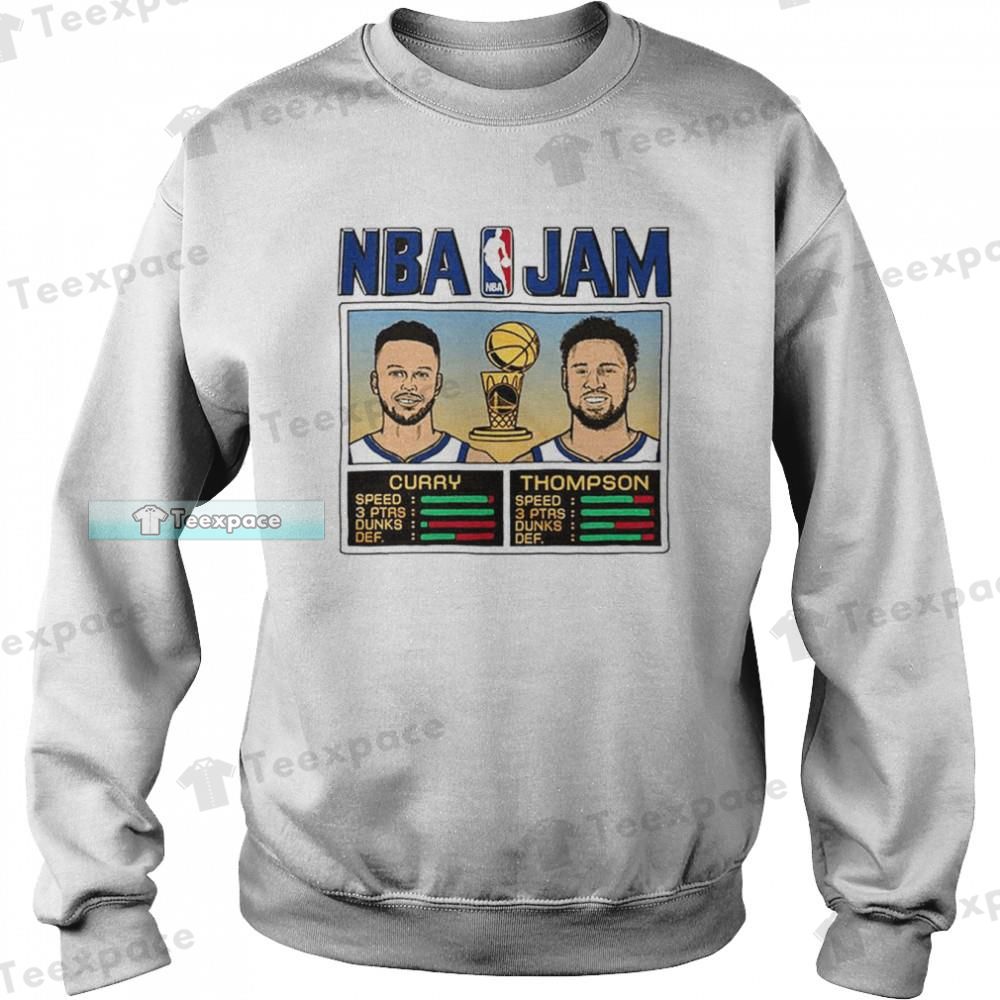 Stephen Curry And Klay Thompson Golden State Warriors Sweatshirt
