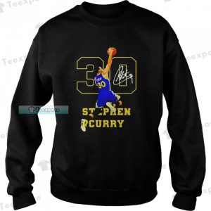 Stephen Curry Dunk Golden State Warriors Sweatshirt