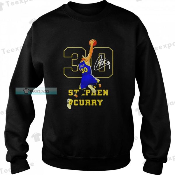 Stephen Curry Dunk Golden State Warriors Shirt