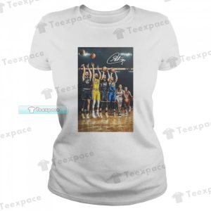 Stephen Curry Slam Dunk Golden State Warriors T Shirt Womens
