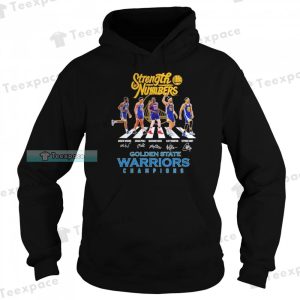 Strength Numbers Abbey Road Golden State Warriors Shirt