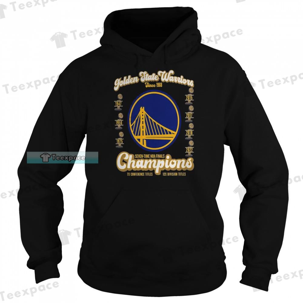 The Seven Time NBA Finals Champions Of Golden State Warriors Hoodie