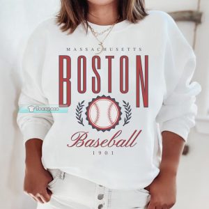 White Red Sox Sweatshirt