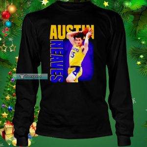 Austin Reaves Los Angeles Lakers Long Sleeve Shirt