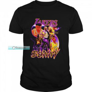 Bad Bunny Vintage Lakers Shirt