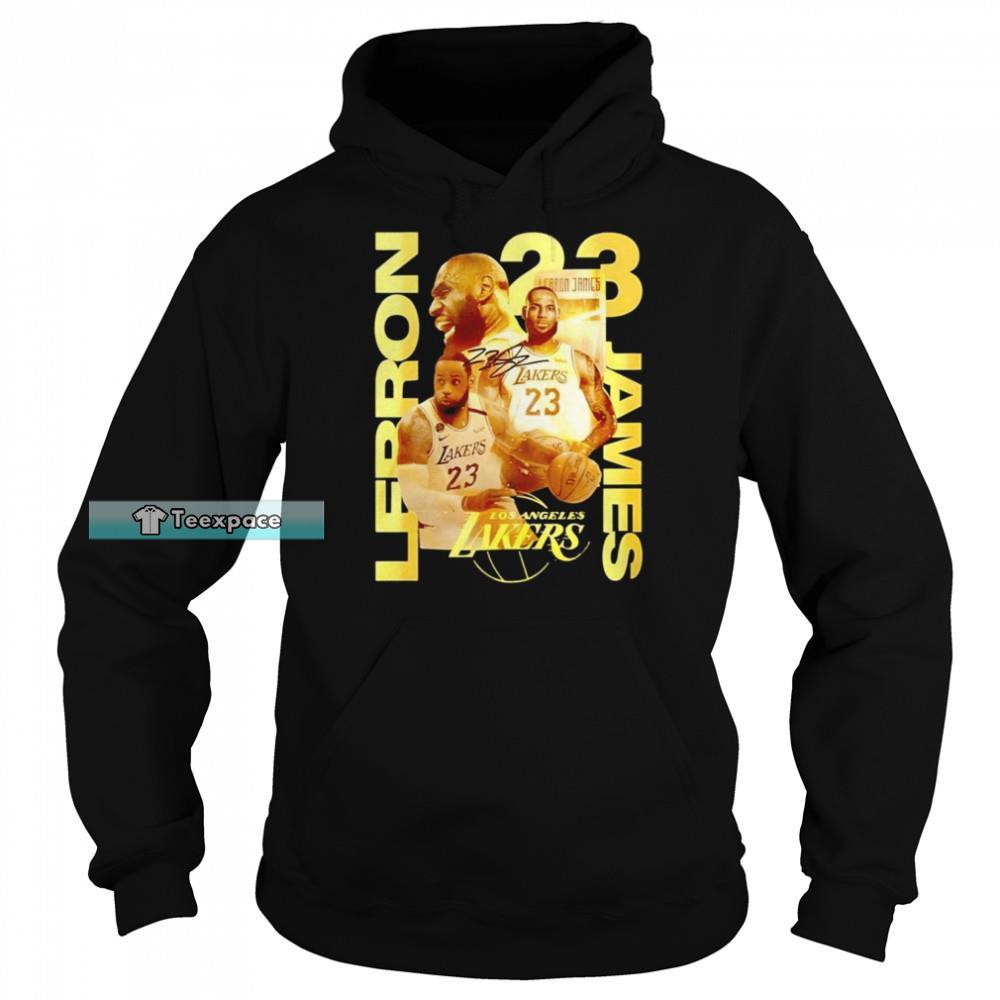 Black Lebron Lakers Hoodie