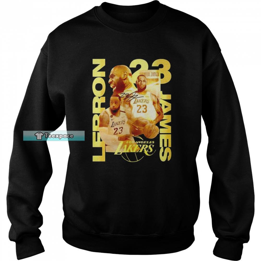 Black Lebron Lakers Sweatshirt