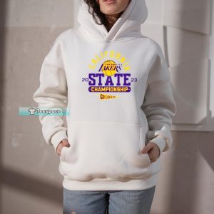 California Los Angeles Lakers 2023 State Championship Hoodie