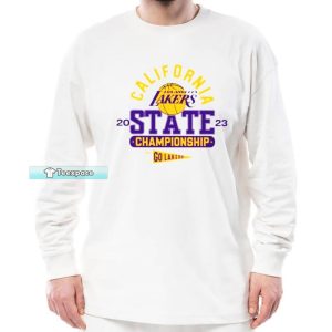 California Los Angeles Lakers 2023 State Championship Long Sleeve Shirt
