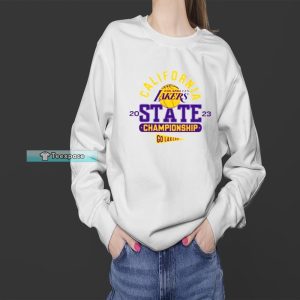 California Los Angeles Lakers 2023 State Championship Sweatshirt