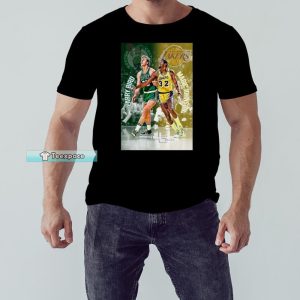 Celtics Vs Lakers Larry Bird And Magic Johnson Unisex T Shirt