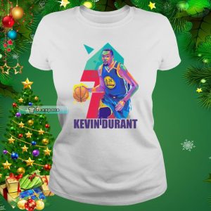 Colored Slim Reaper Kevin Durant Lakers T Shirt Womens
