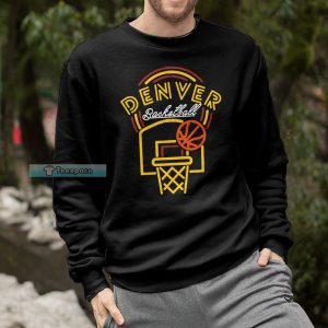 Denver Nuggets Art Logo Fans Sweatshirt