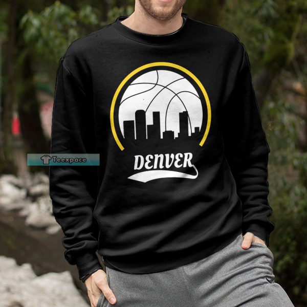 Denver Nuggets Basketball City Design Shirt