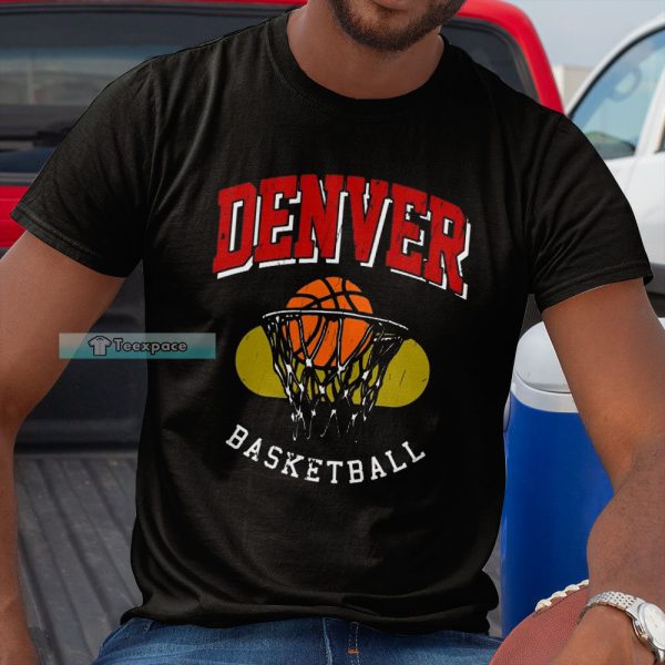 Denver Nuggets Basketball Slam Dunk Shirt