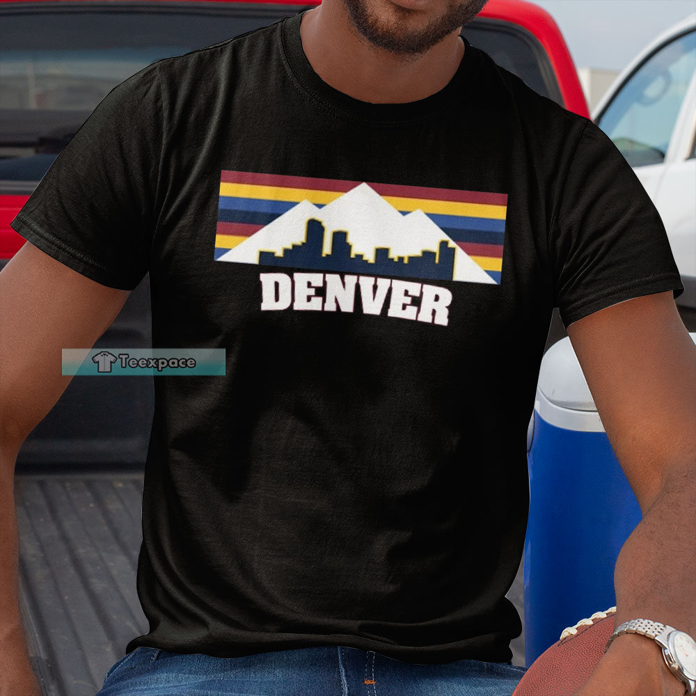 Denver Nuggets City Rainbow Unisex T Shirt