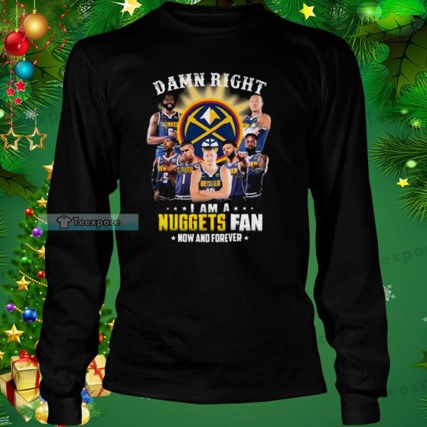 Denver Nuggets Fan Now And Forever Signatures Shirt