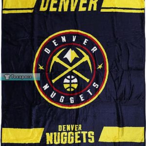 Denver Nuggets Fleece Throw Blanket 2