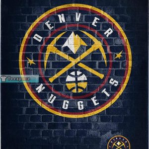 Denver Nuggets Fuzzy Blanket