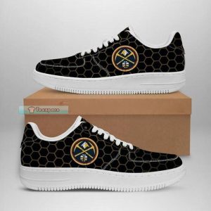 Denver Nuggets Hexagon Pattern Air Force Shoes