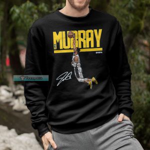 Denver Nuggets Jamal Murray Jumping Art Sweatshirt