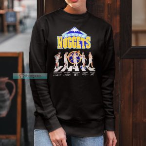 Denver Nuggets Legends Abbey Road Long Sleeve Shirt