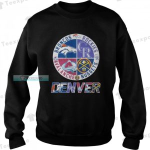 Denver Nuggets Logo Collection Nuggets Sweatshirt