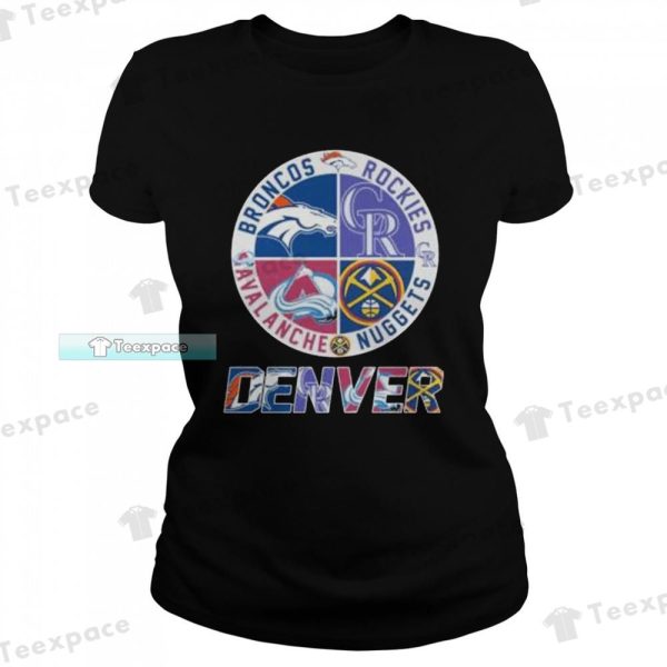 Denver Nuggets Logo Collection Nuggets Shirt