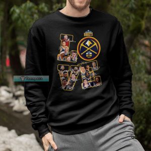 Denver Nuggets Love Legend Players Sweatshirt